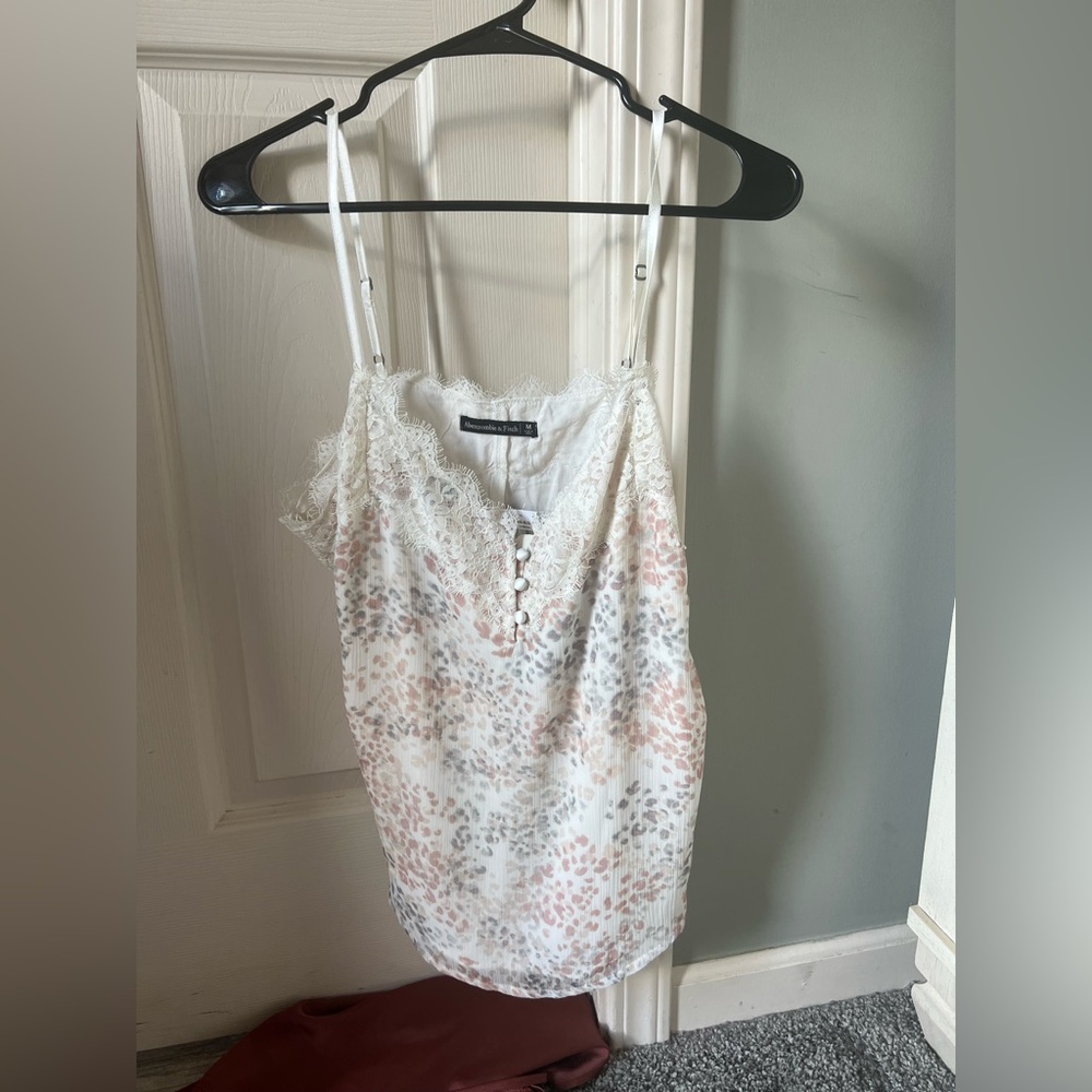 Abercrombie and fitch lace cami NWT